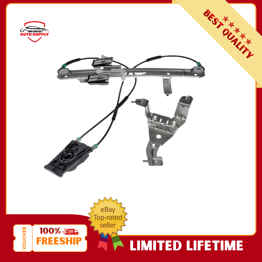 Rear Left Power Window Regulator Assembly w/o Motor fits 00-06 GMC Yukon