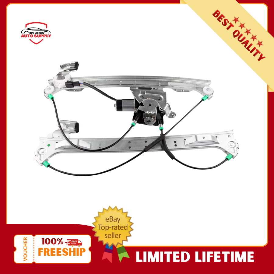 Front Left Power Window Regulator w Motor fits 02-09 GMC Isuzu Buick