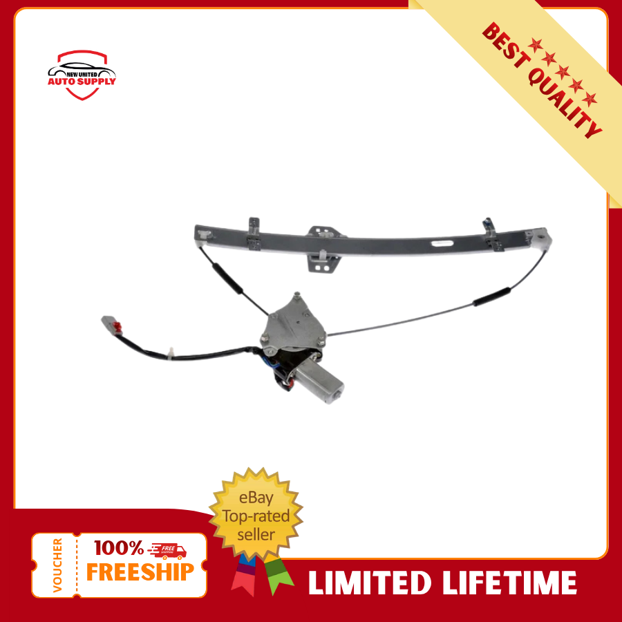 Front Left Power Window Regulator w Motor For 99-02 Honda Odyssey