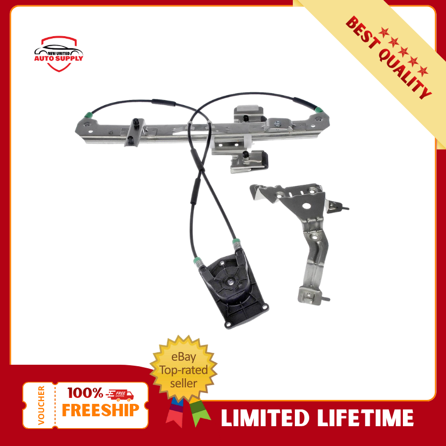 Rear Left Power Window Regulator Assembly w/o Motor fits 00-06 GMC Yukon
