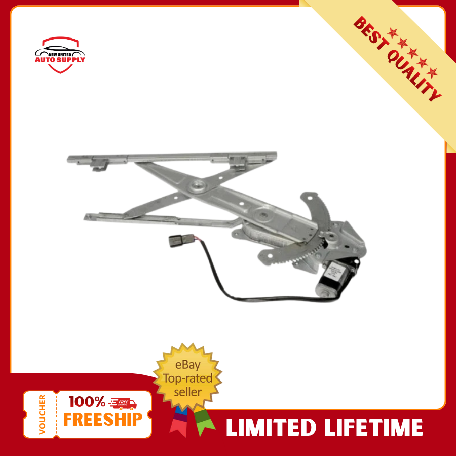 Front Left Power Window Regulator w/Motor 748-182 for 05-10 Cobalt G4 G5