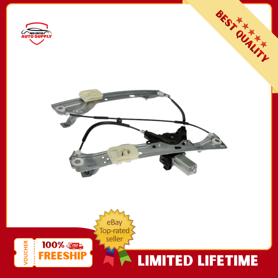 Front Right Power Window Regulator w Motor for 12-18 Ford Focus